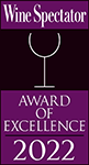 Wine Spectator Award of Excellence 2022